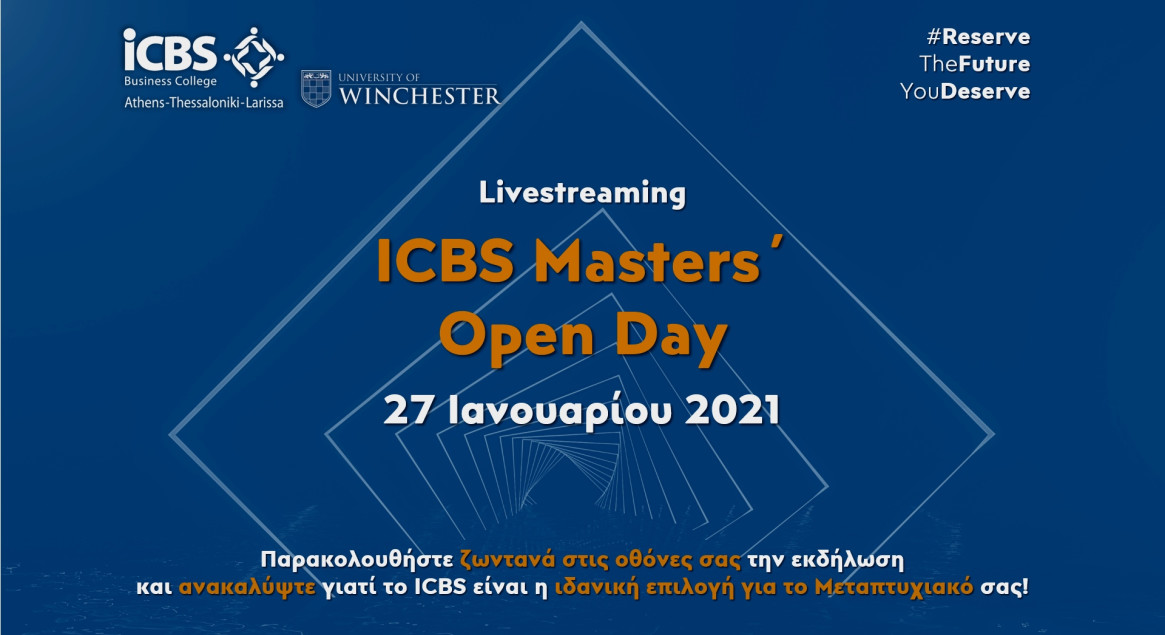 ICBS Masters' Open Day 2021