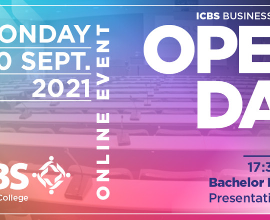 ICBS Bachelors' OPEN DAY - Ανακαλύψτε το ICBS και Δώστε Αξία στο Μέλλον σας!